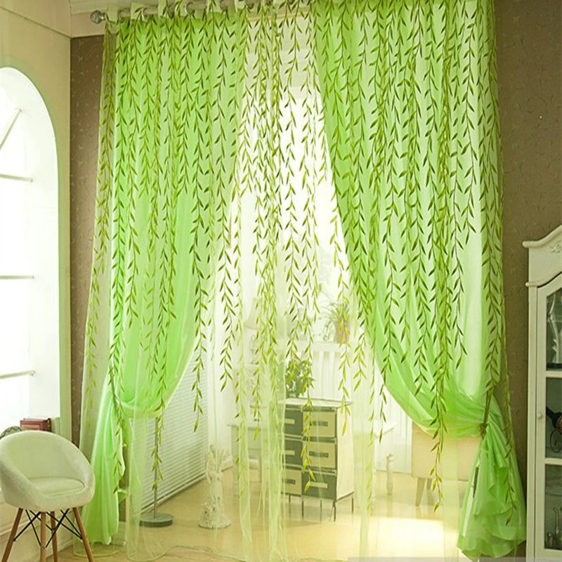 

Voile Solid Sheer Gordijnen Window Curtains For Living Room Bedroom Window Screening Panel Tulle Curtains Rideaux Decor