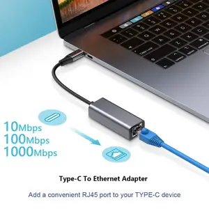Ugreen usb c ethernet usb-c to rj45 lan adapter for macbook pro samsung galaxy s20/s10/note 10 type c network card usb ethernet 1 ethernet Item image