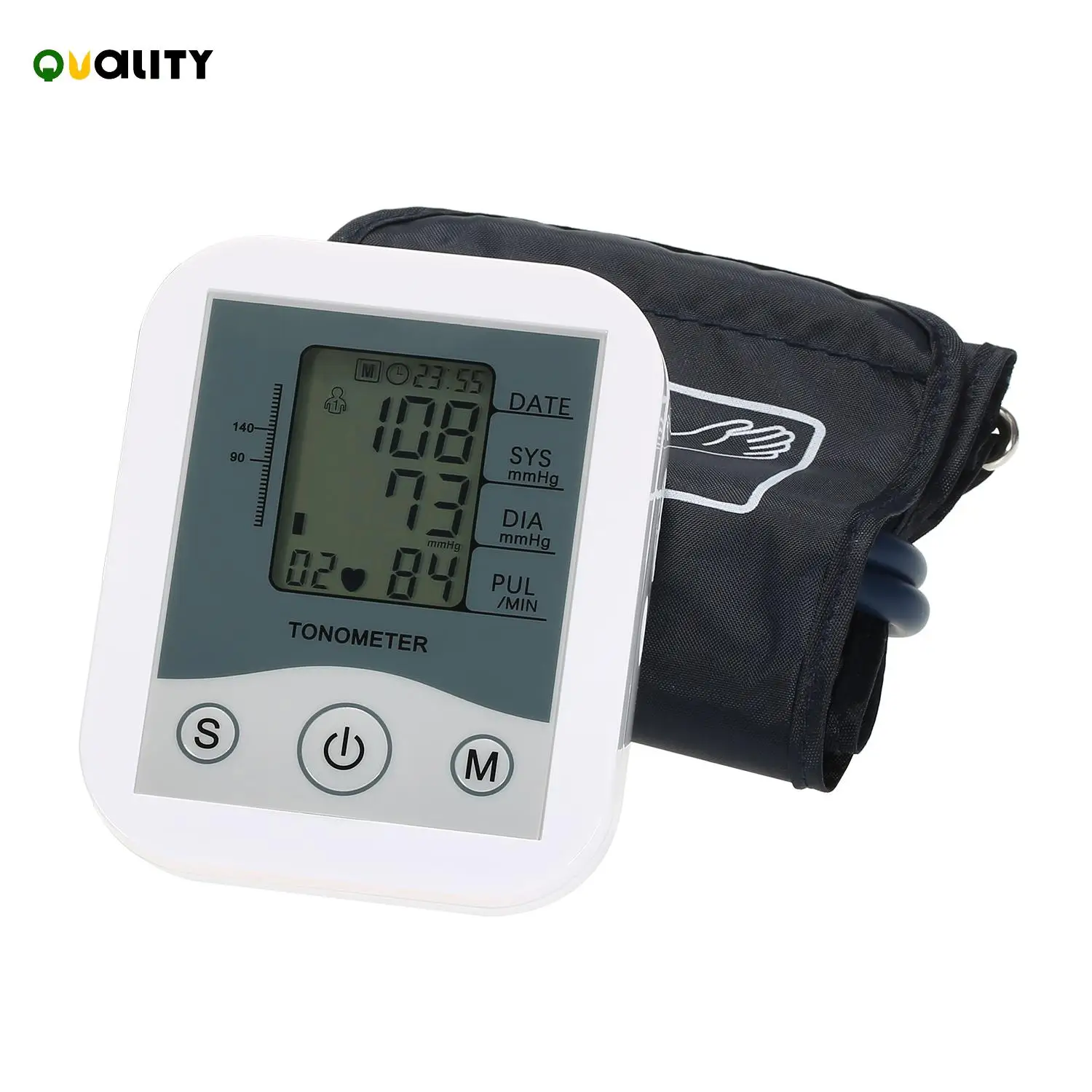 Сфигмоманометр для измерения артериального давления измеритель пульса с ЖК
