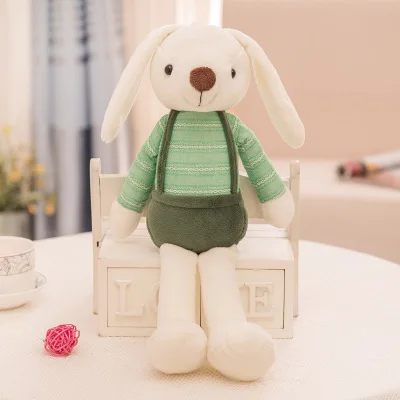 40 см kawaii плюшевый кролик детская игрушка милая мягкая ткань набивное животное