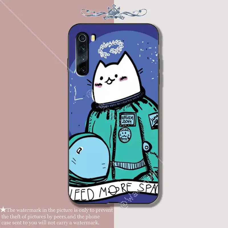 Yinuoda кошка астронавт собака лиса Космос Луна Вселенная Роскошный телефон для xiaomi
