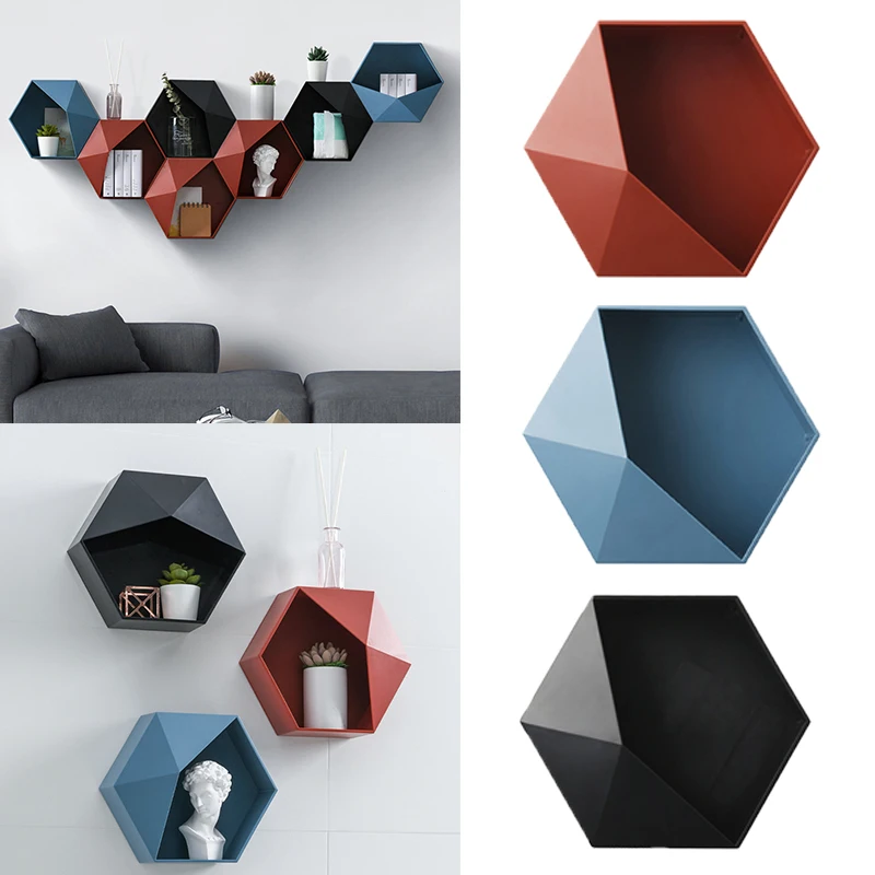 Гостиная настенный геометрический перфорация стены украшения Ванная комната