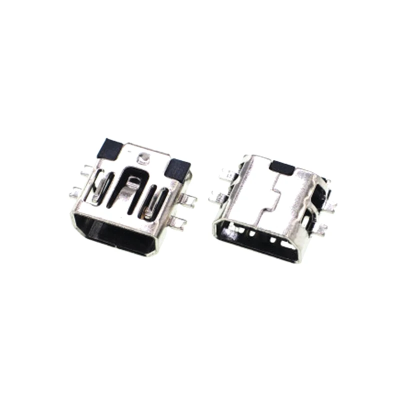 10 шт. мини-USB разъем SMD T-type женский порт прямой ножной изгиб 2 4 позиционирования