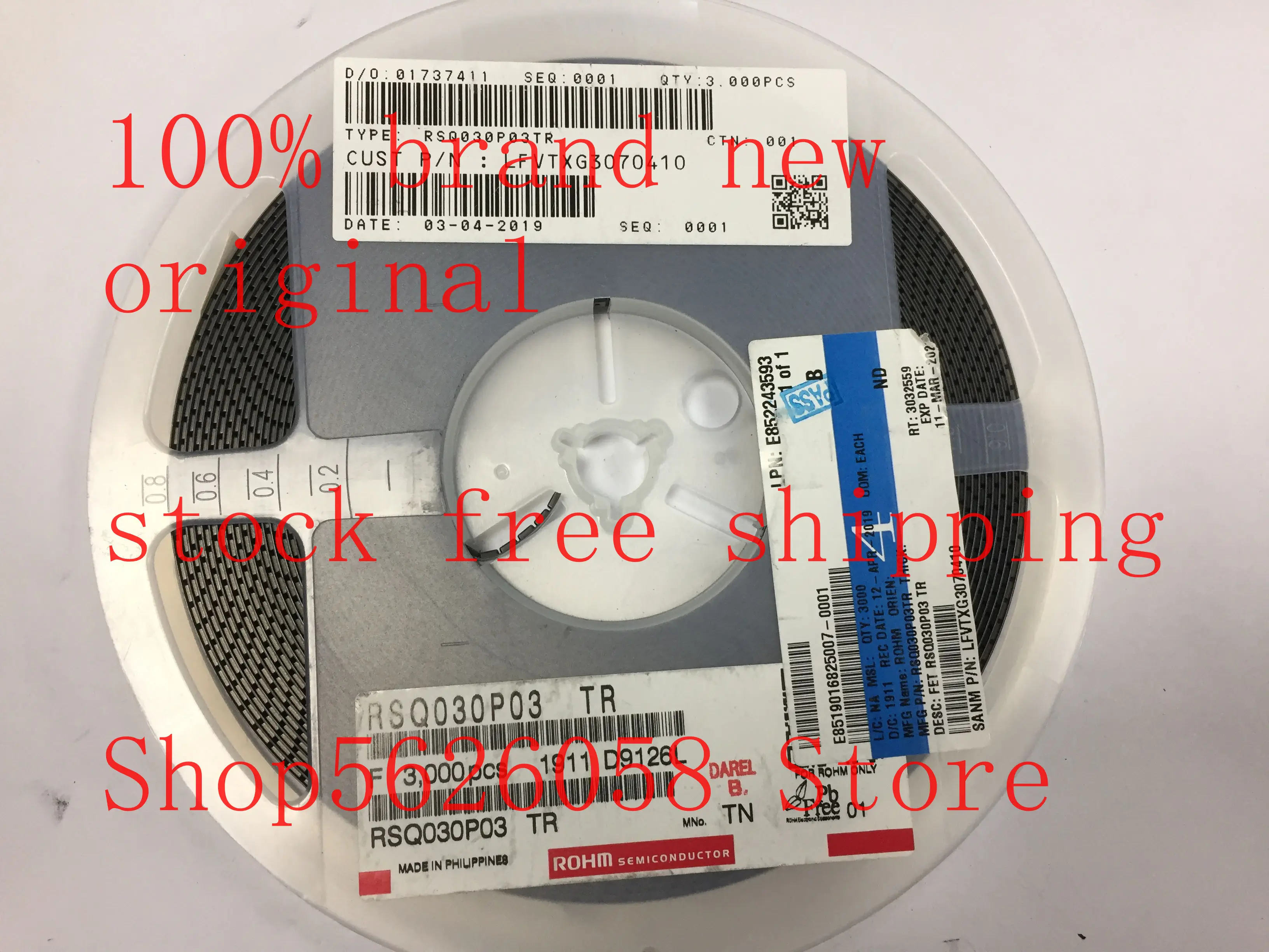 RSQ030P03TR SOT 163 100% новый оригинальный Бесплатная доставка 50 шт 3000 шт./лот в