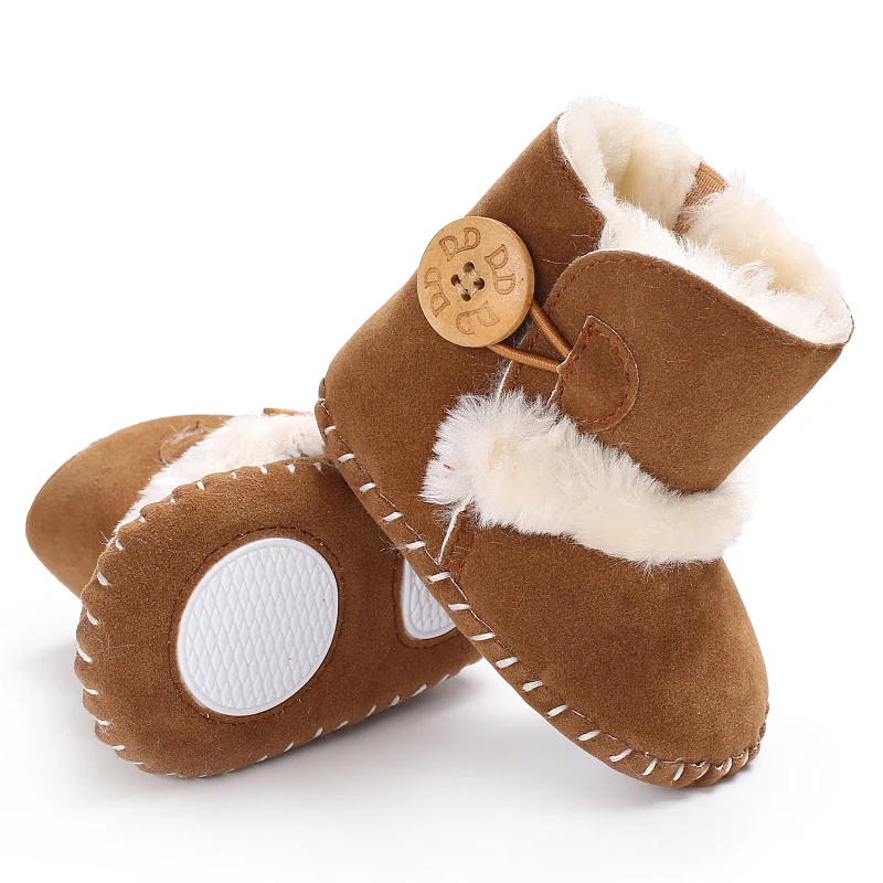Baby Winter Cute Shoes for Girls Walk Boots Boys Star Ankle Kids Toddlers Comfort Soft Newborns Warm Booties |