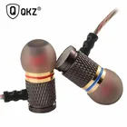 Наушники-вкладыши QKZ DM6, металлические 3D наушники с тяжелыми басами и штекером 3,5 мм, качественная гарнитура для спорта для всех cel PK KZ AS10 ZS10 v80