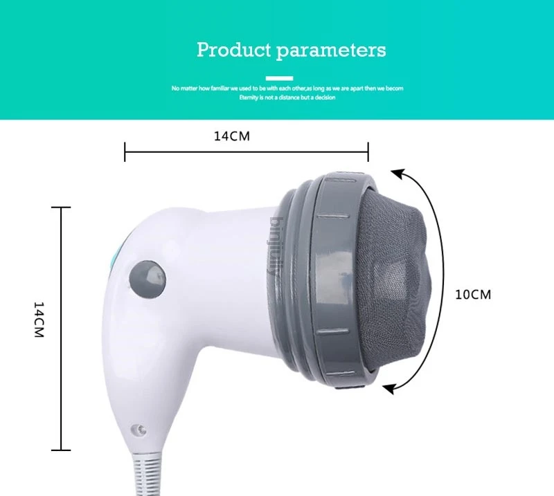 Новый дизайн Электрический бесшумный Вибрационный массажер для всего тела