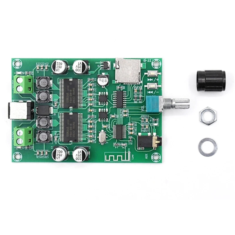 

XH-A354 Bluetooth 5.0 o Stereo Digital Amplifier Board YDA138-E Dual Channel Wireless HD 20W+20W AUX TF Card