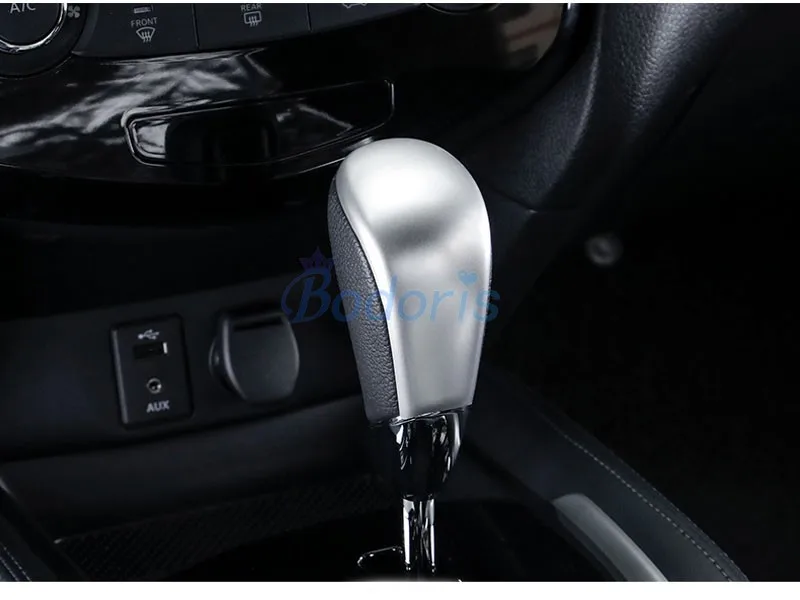 Передняя рука переключения Шестерни Ручка обложка декоративный отделка хром