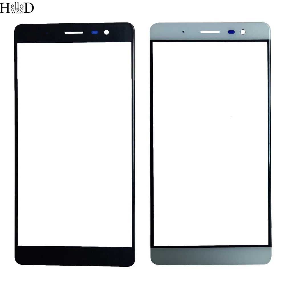 

Для ZTE AXON MAX C2016 передних боковых Стекло сенсорный Экран Передняя стеклянная панель с объективом Стекло панель объектив Запчасти для авто