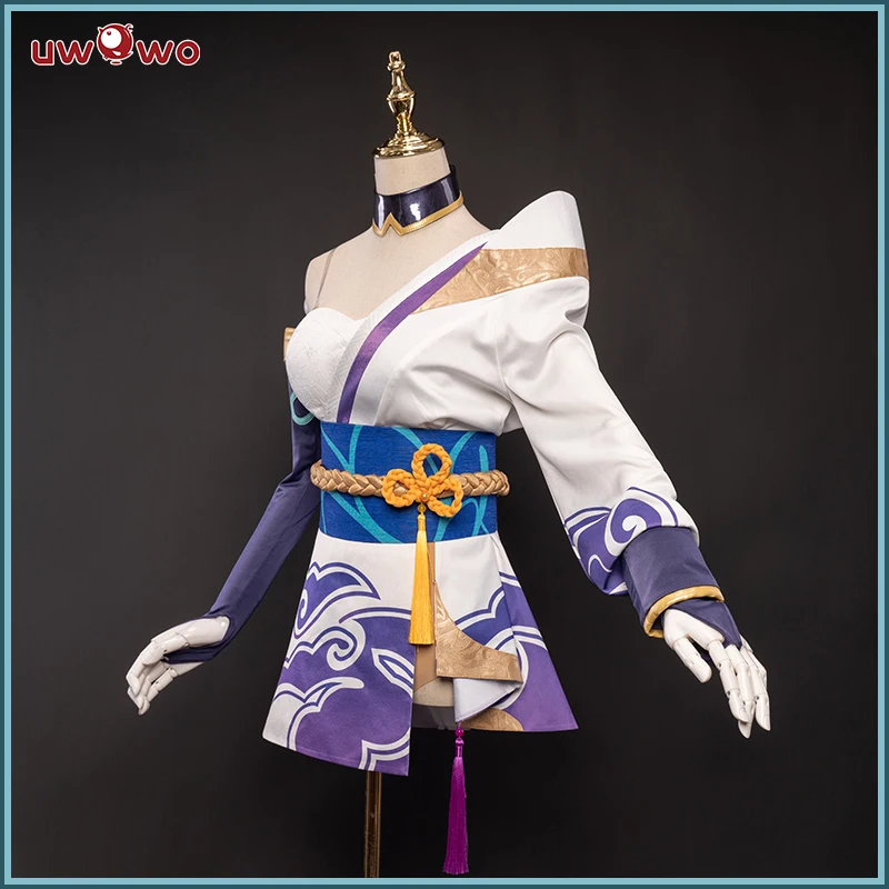 UWOWO Riven LOL Cosplay Costume Spirit Blossom Riven League of Legends Cosplay Costumes Hot Halloween Game Costume Full Set hot naruto sai cosplay costume halloween costume full set