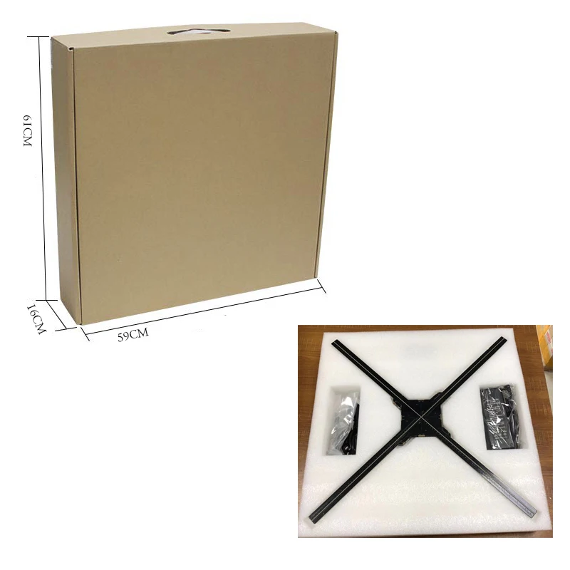 Новое поступление 2020 года обновленный голографический светодиодный проектор