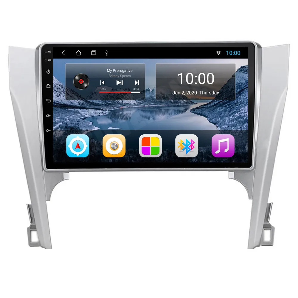 RoverOne для Toyota Camry 2012 2013 2014 Android 10 Авторадио автомобильный мультимедийный плеер