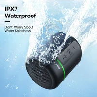 2021 mini bluetooth speaker clear 3d stereo sound wireless portable speaker tws speakers ipx7 water resistance home outdoor