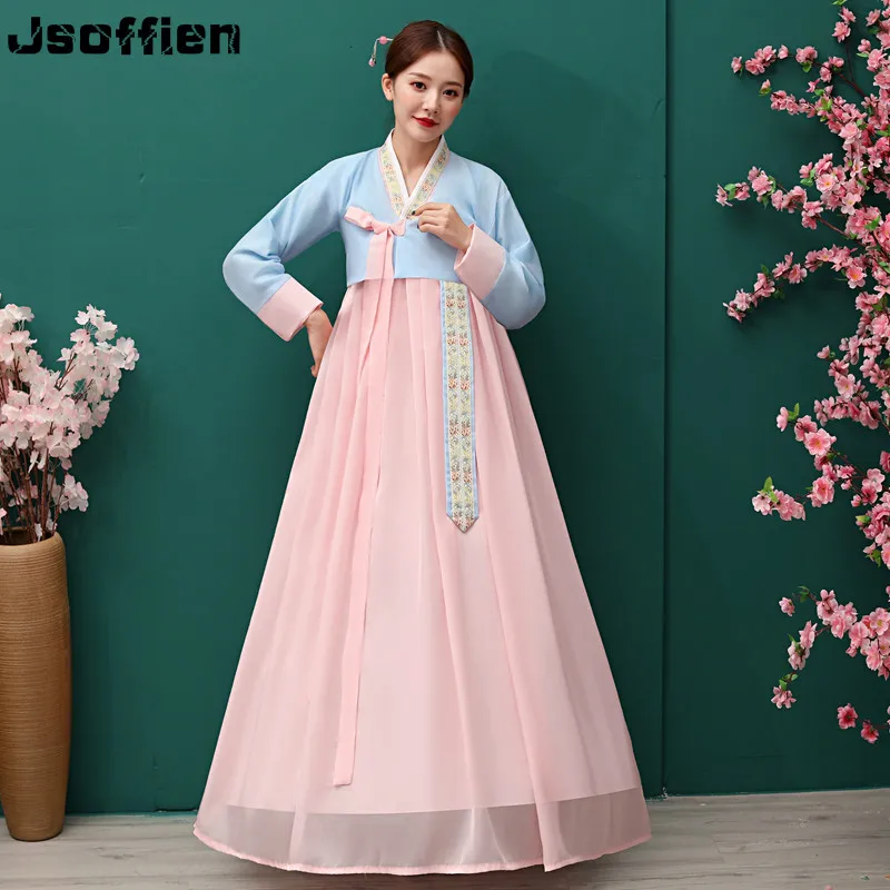 Korean Traditional Palace Wedding Dress 