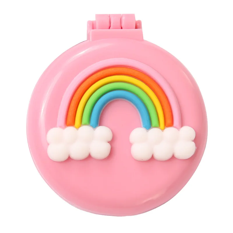 Милая Массажная Складная портативная маленькая дорожная Щетка для волос девушек