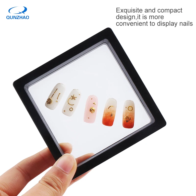 Двусторонняя демонстрационная подставка для дизайна ногтей держатель накладных