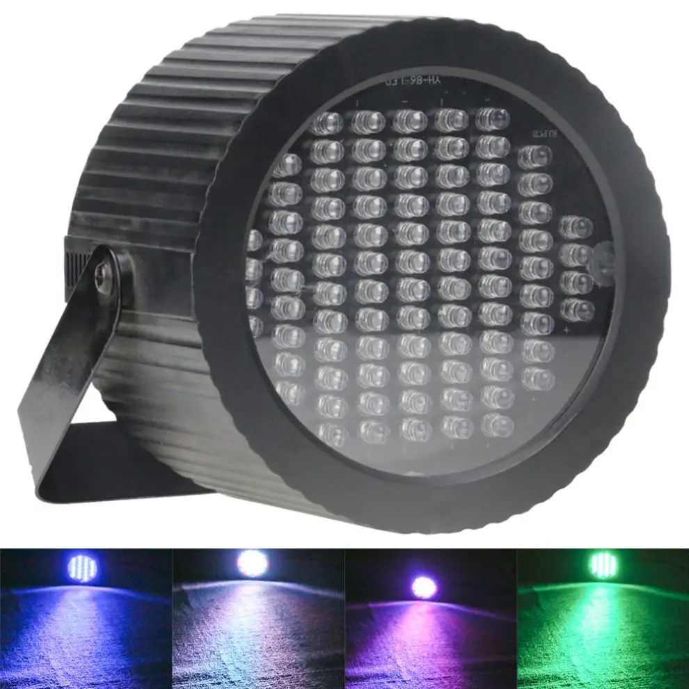 Светодиодный сценический светильник RGBW 86 Вт 25 с голосовым управлением