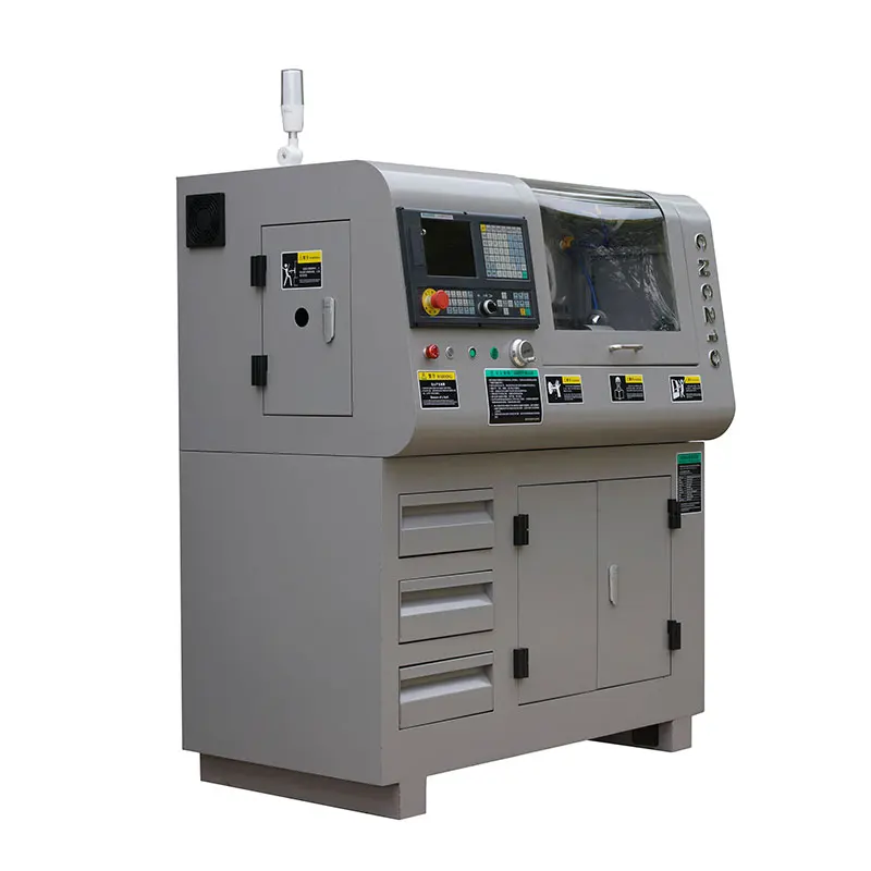 CNC210 токарный мини станок с ЧПУ контроллером 990TDB|Станок| |
