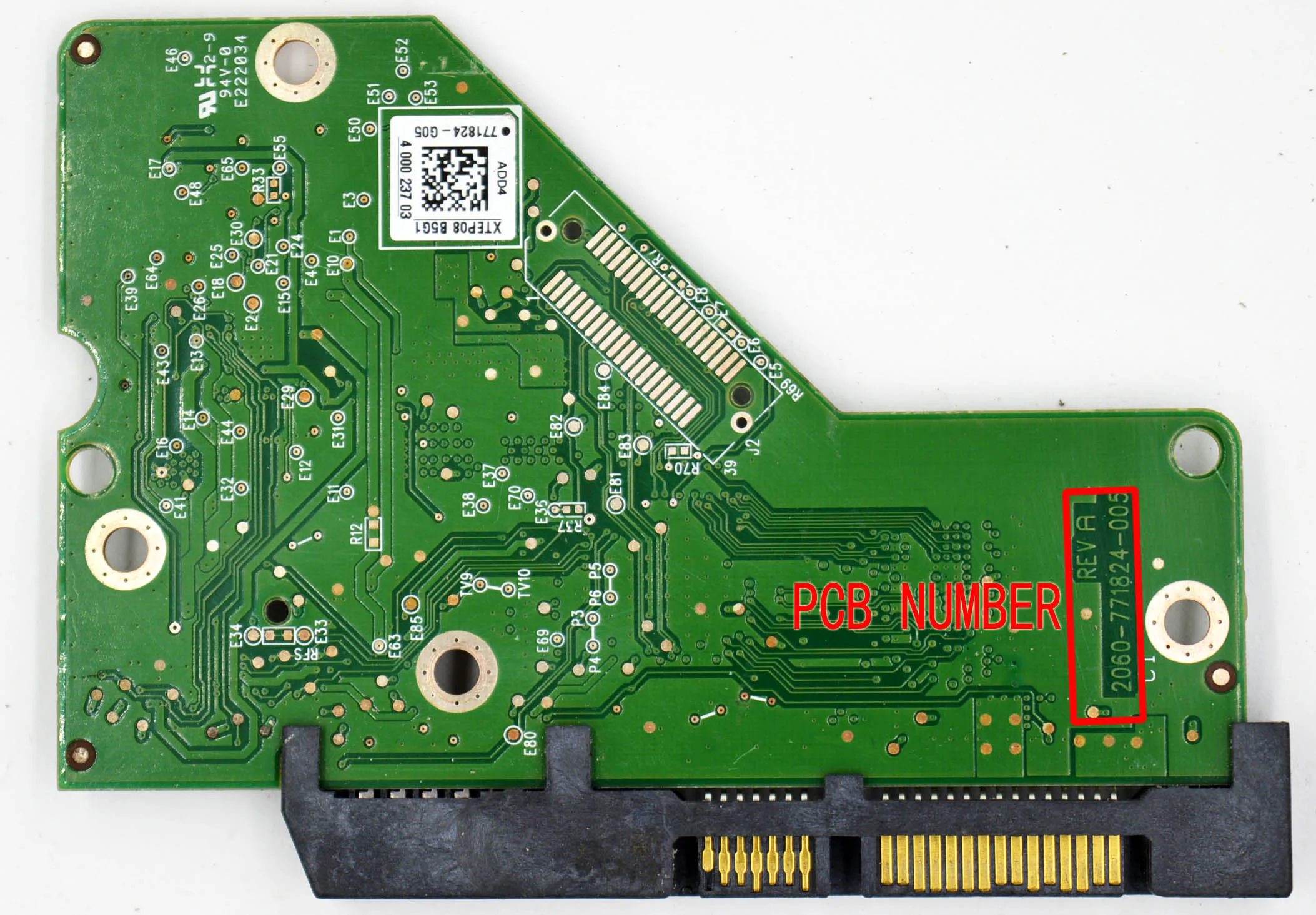 HDD печатная плата 2060-771824-005 REV P1 A 2060 771824 005 /771824-G05 771824-608 | Компьютеры и офис