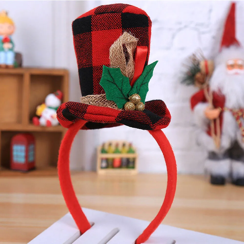 Детская Рождественская головная повязка Олень для девочек рождественские