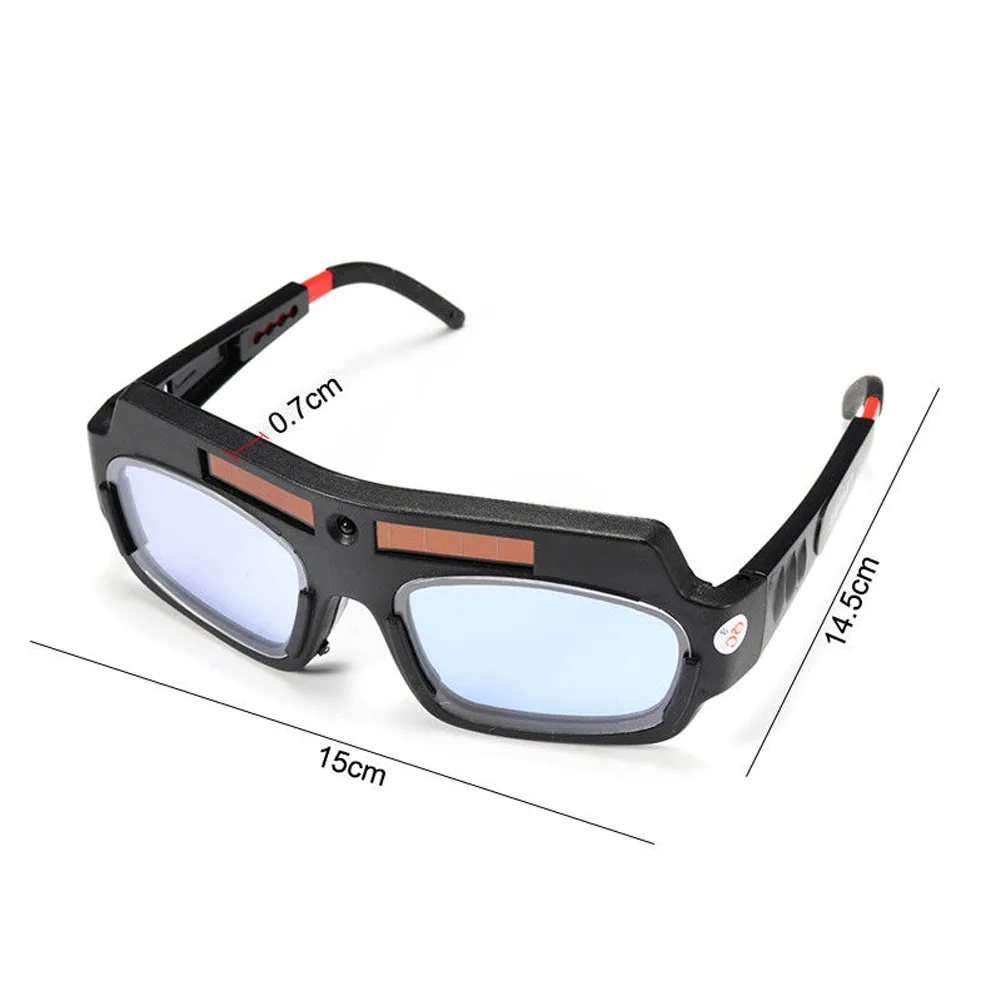 

Solar Powered Safety Goggles Auto Darkening Welding Eyewear Eyes Protection Welder Glasses Mask Helmet Arc C66