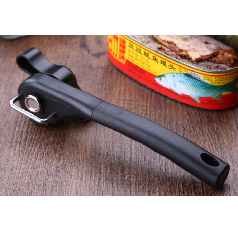 

Professional Manual Side Cut Jar Tin Opener Stainless Steel Can Opener Smooth Edge Bottle Opener Easy Turn Knob Kitchen Gadgets