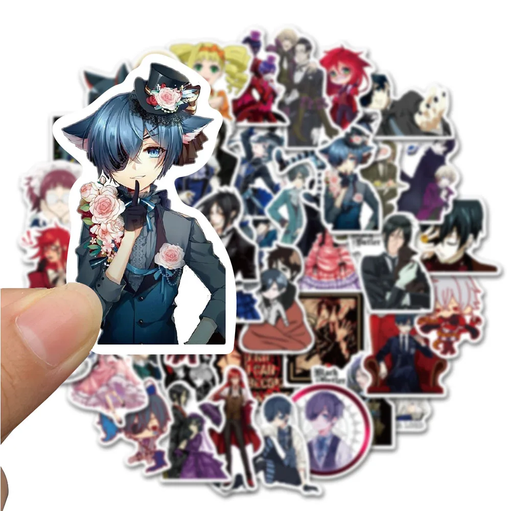 

10/30/50PCS cartoon anime cute character luggage computer skateboard waterproof sticker graffiti decoration wholesale