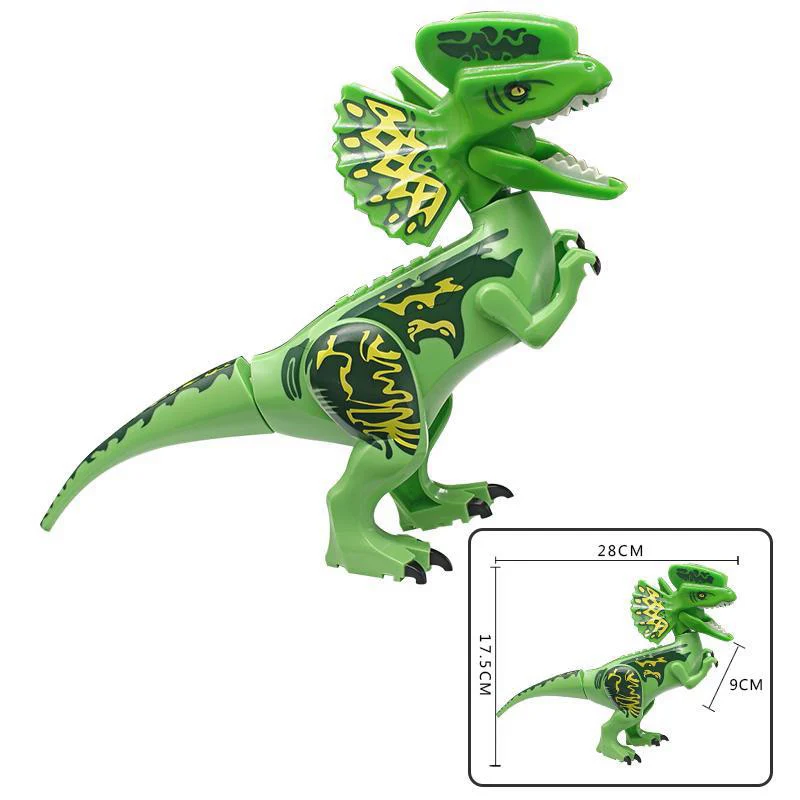 

Jurassic Big Dinosaur Building Blocks Toys Park Compatible Major Brand Gifts Simulation Animal Rex Raptor