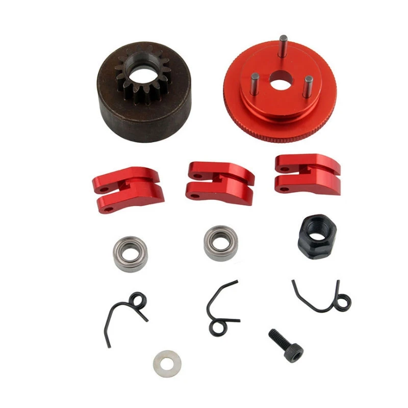 RC муфта колокольчик 14T шестерни подшипник сцепления обувь пружины конус и Гайка