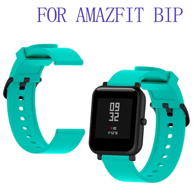 

Silicone Watch Band For Amazfit Bip Strap For Xiaomi Amazfit GTS Bracelet For Samsung Galaxy Watch Active/Gear Sport 20mm Bands