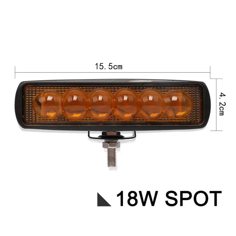 Автомобильный ленточный светильник светодиодный рабочий водонепроницаемый
