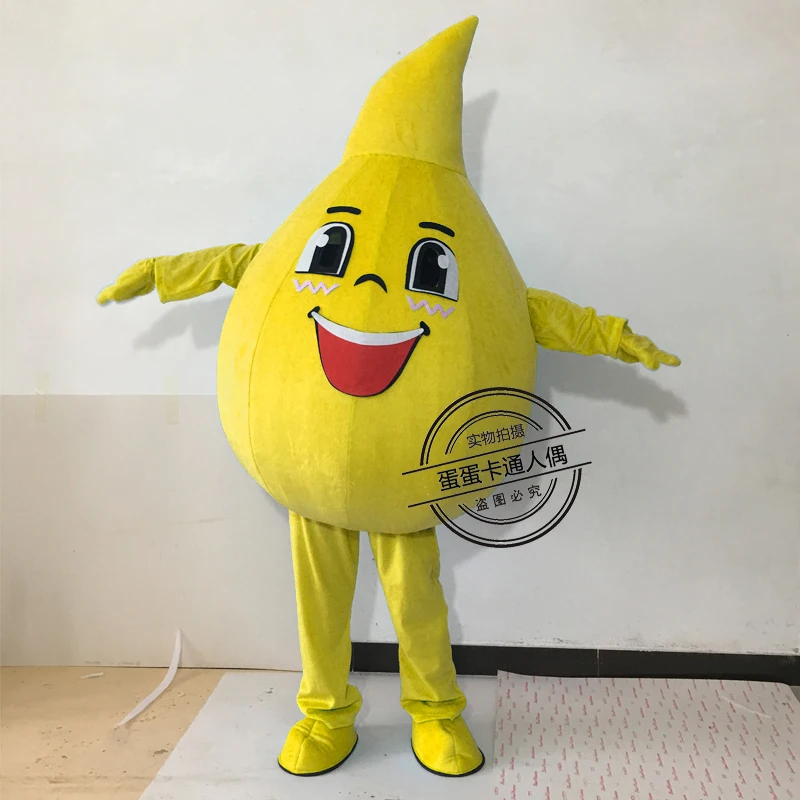 

Adult Water Drop Mascot Costume Mascotte Theme Carnival Character Suit Colorful Raindrop Drip Mascot Halloween Party Costumes