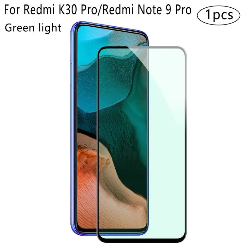 Для Redmi K30 Pro/Redmi Note 9 Pro 0 26 мм закаленная пленка 9H полноэкранная 6D Уход за глазами