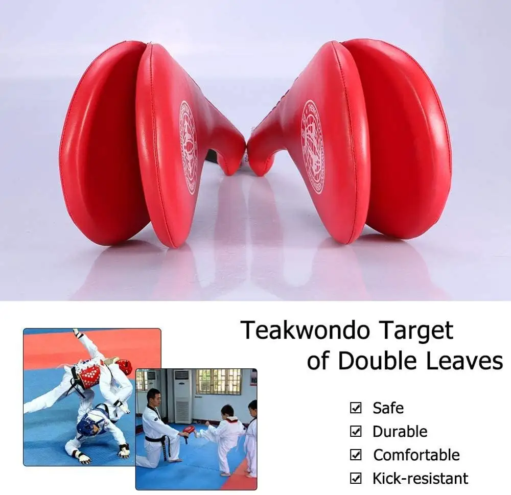 

Kick Target Pads Taekwondo Karate Kickboxing MMA Practice Double Kicking Paddle Martial Arts Equipment Punch Pads