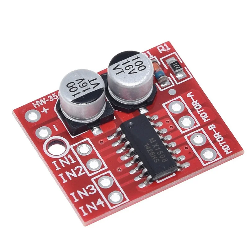 

DC Motor Drive Module Reversing PWM Speed Dual H Bridge Stepper Motor Mini Victory L298N
