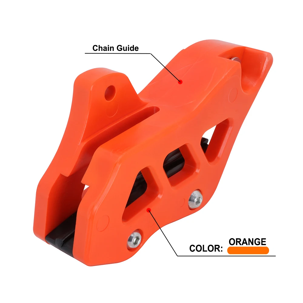 Chain Guide Направляющая цепи охранник+ слайдер цепи руководство для KTM SX SXF 125 150 200 250 350 450 525 2011 2012 2013 Байк - Цвет: Chain Guide