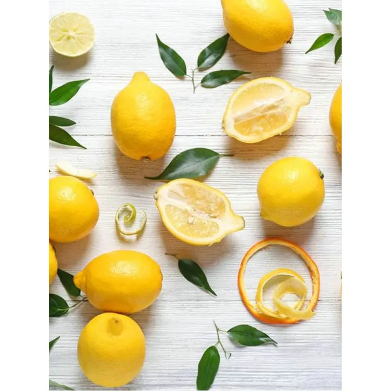 5D Diy рождественская Алмазная вышивка с изображением фруктов лимон Подарочная