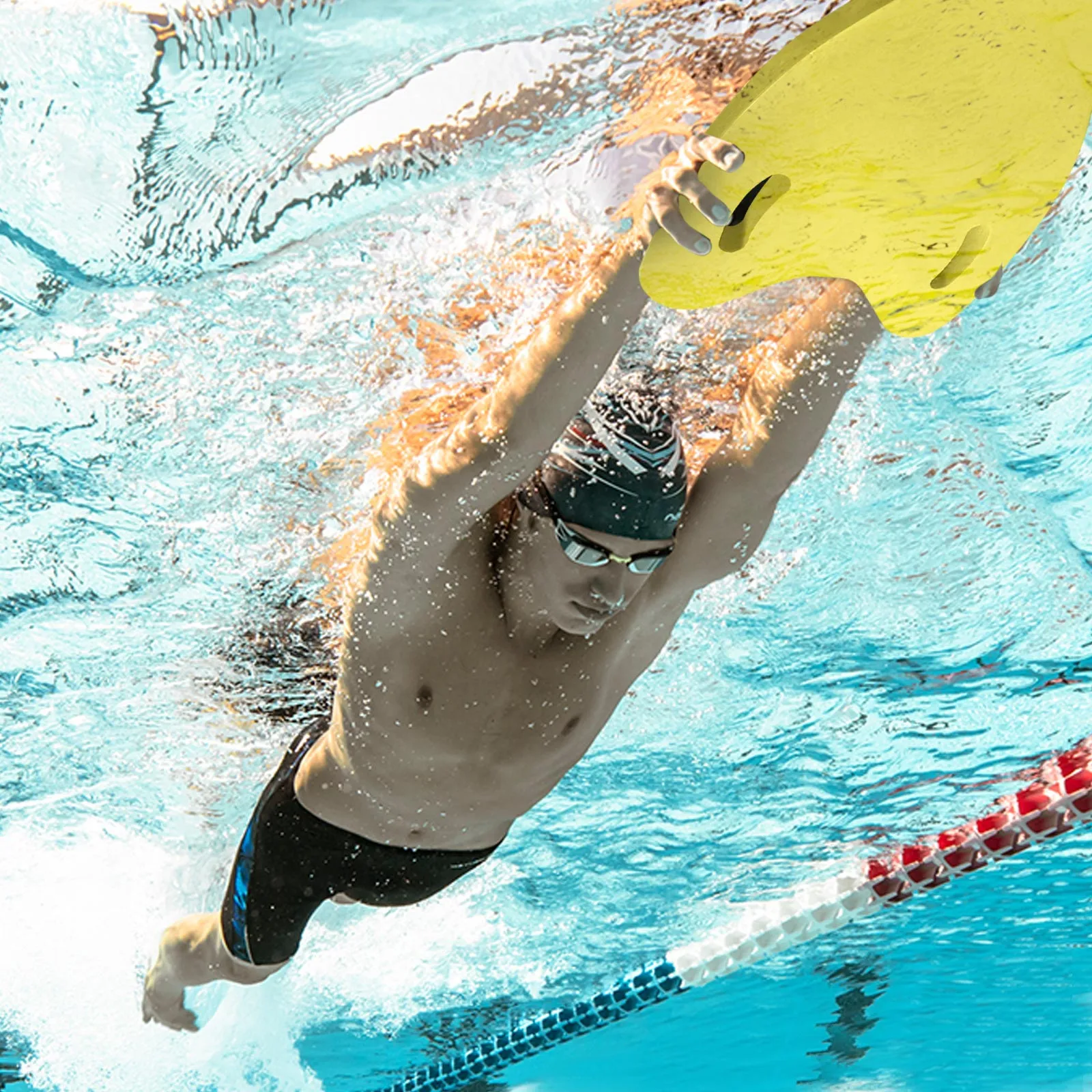 

Swimming Tracking Kickstand Swimming Float Board Swim Float Kickboard Safe Pool Training Tool For Kids Adults