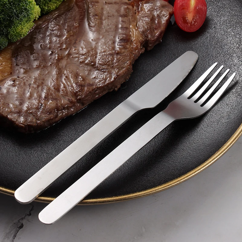 Столовая посуда столовый нож вилка ложка Набор дорожной посуды набор столовых