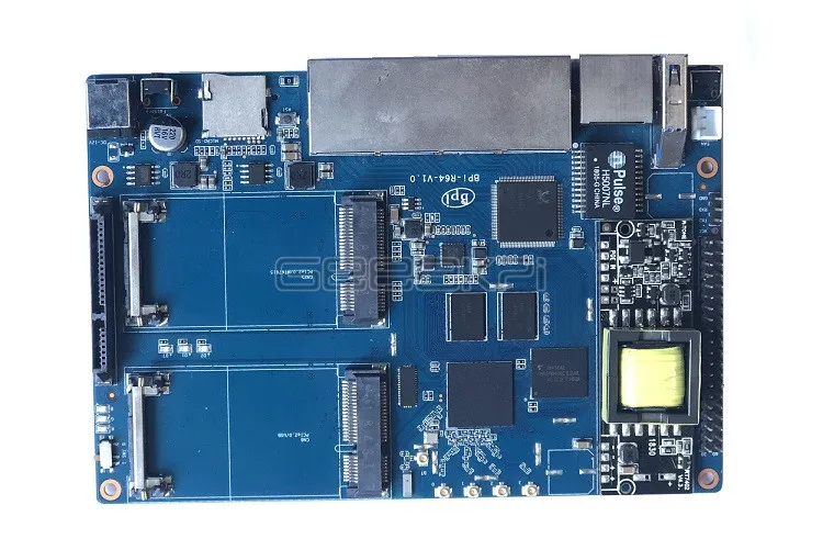 BPI-R64 Banana Pi MT 7622 с открытым исходным кодом wifi маршрутизатор макетная плата MT7622 4 Gigabit Порты lan 1 порт Gigabit WAN 64 бит чип