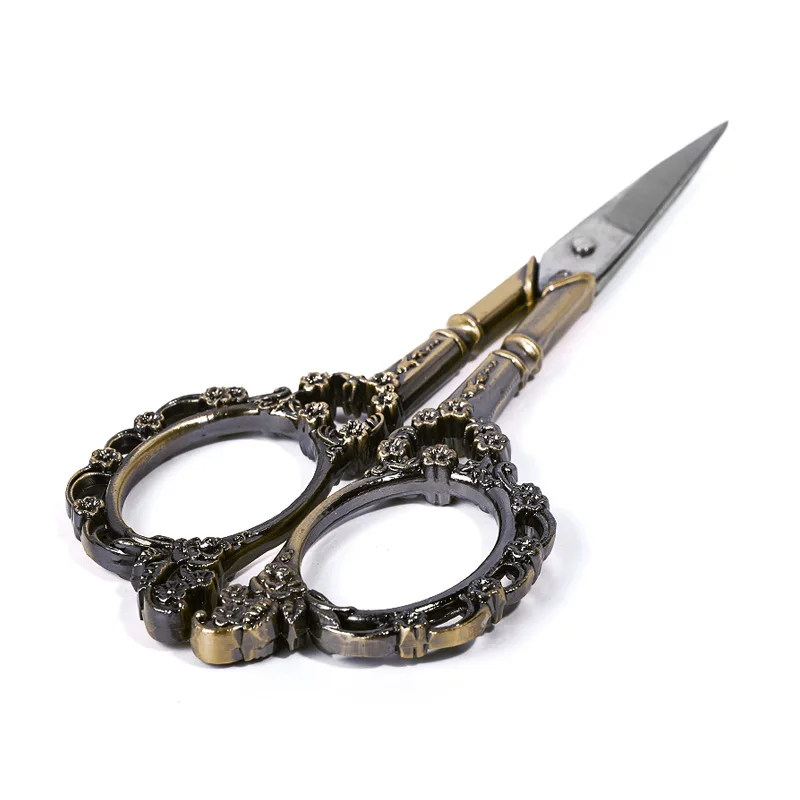 Европейские винтажные ножницы из нержавеющей стали идеально подходят для шитья