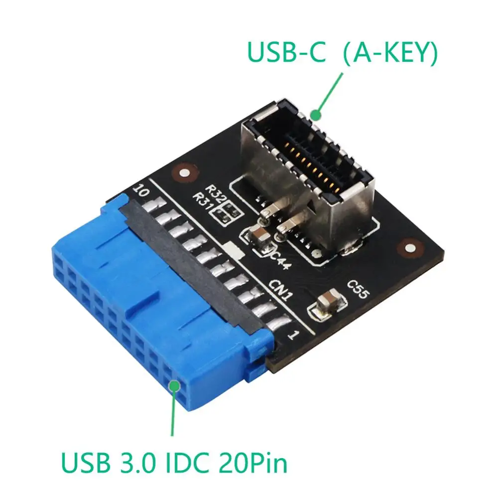 Адаптер удлинитель с USB 3 0 на 1 20 контактов|Компьютерные кабели и разъемы| |