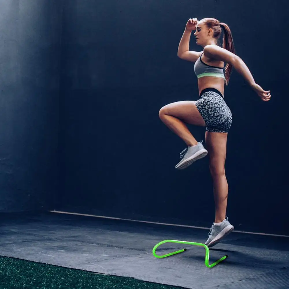 

Mini Hurdle Removeable Football Barrier Frame Soccer Training Barrier For Jump Running Sensitive Soccer Speed