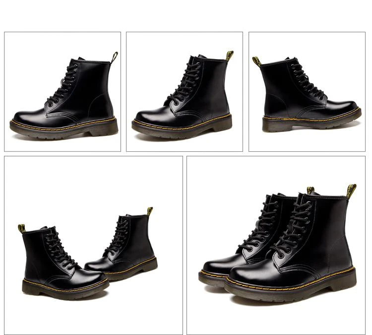 Женские ботинки; doc martins; ; винтажные классические ботинки martin в британском стиле; женские мотоциклетные ботинки на толстом каблуке; Bota Feminina Dr's Shoes