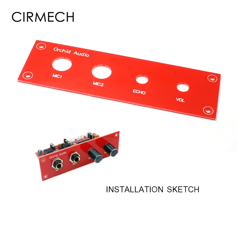 CIRMECH одна мощность PT2399 NE5532 караоке для платы микрофон панель только без других