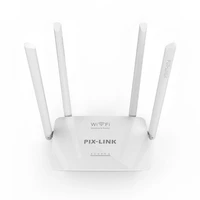 300mbps wireless wifi router pixlink wr08 english firmware wi fi repeater booster 5ports rj45 802 11n easy setup for home white