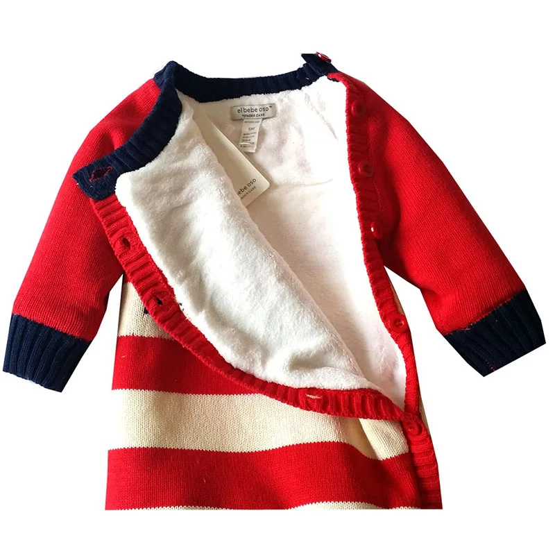 Зимний комбинезон Одежда для новорожденных младенцев зимний детский со