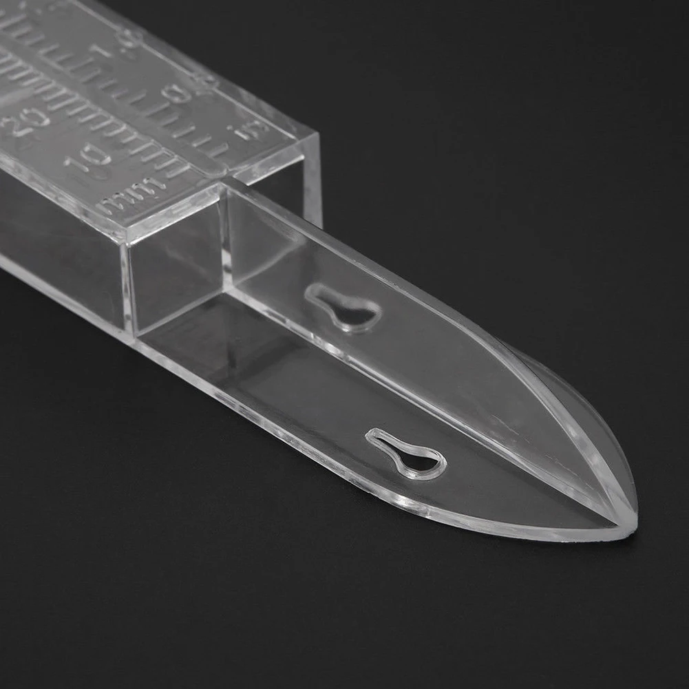 Пластиковый двухуровневый измеритель дождя для дома и сада 120 мл почвы воды