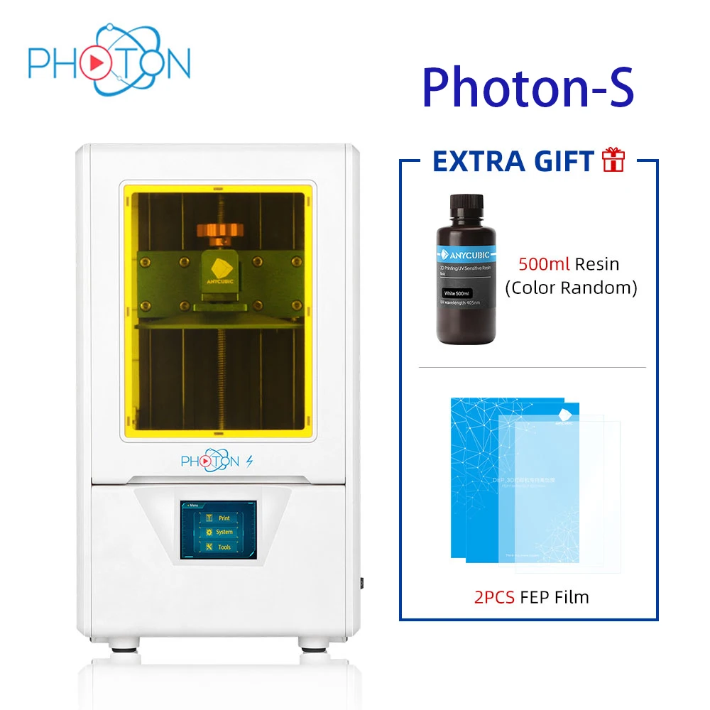 Набор для 3D-принтера Anycubic Photon S УФ-смола 405 нм двойной сенсорный экран Z